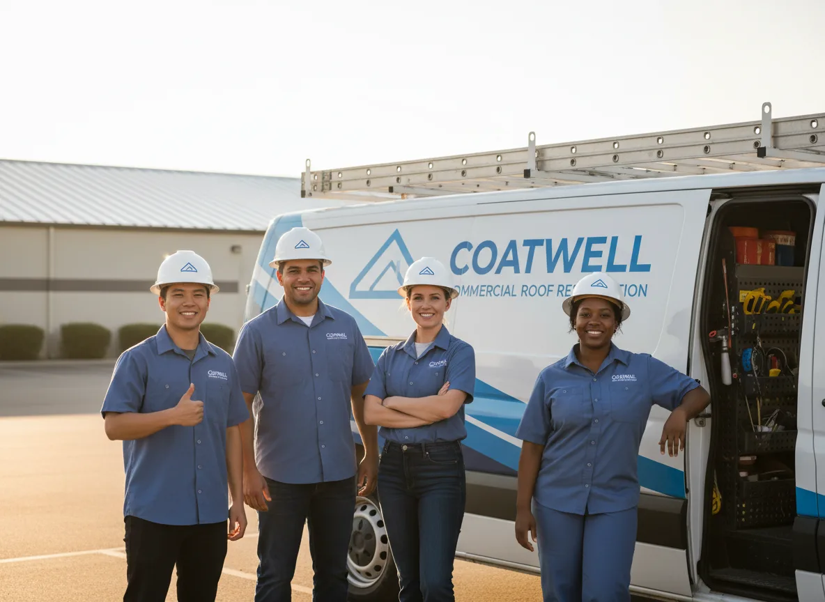 Commercial roof coating company in Bryan, OH